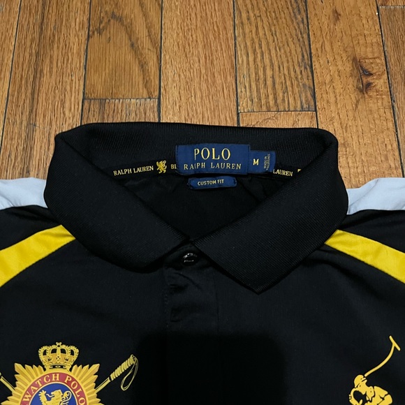 Black Watch Polo Shirt 🌒 Size Medium - Picture 6 of 8